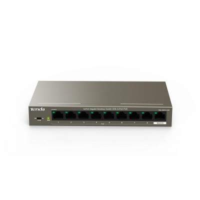 SWITCH RETE 9 PORTE 10/100/1000 - 8 PORTE POE (TEG1109P-8-102W) (Tenda)