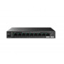 SWITCH RETE 10 PORTE 10/100/1000 - 9P GE LAN +1P SFP - POE (TEG1110PF-8-120W) (Tenda)