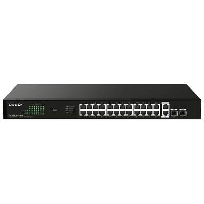SWITCH RETE 28 PORTE 10/100/1000 - 24 PORTE POE (TEG1128P-24-250W) (Tenda)