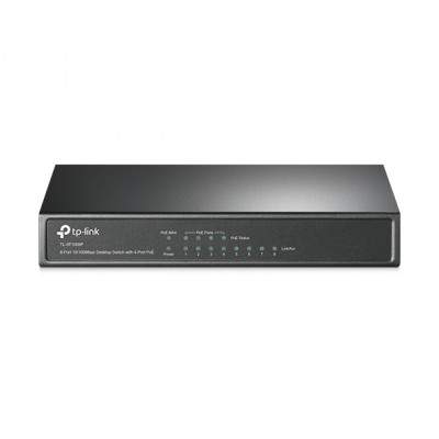 TP-Link TL-SF1008P Non gestito Fast Ethernet (10/100) Supporto Power over Ethernet (PoE) Nero