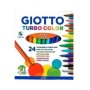 Pennarelli Giotto Turbocolor Colori Assortiti - 24 Pezzi