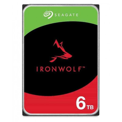 Hard Disk 6 Tb Ironwolf Sata 3 3.5" Nas (St6000Vn006)