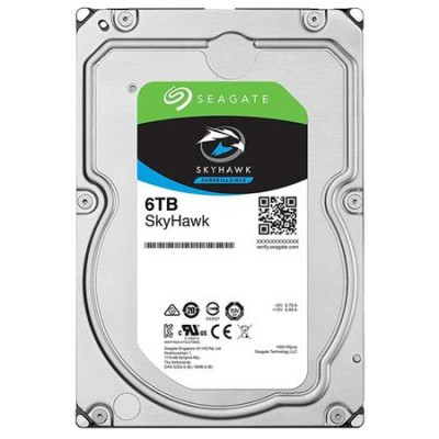 Hard Disk 6 Tb Skyhawk Surveillance Sata 3 3.5" Nas (St6000Vx001)