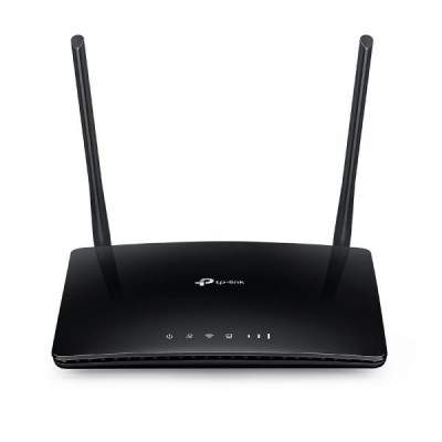 TP-Link TL-MR6400 router wireless Fast Ethernet Banda singola (2.4 GHz) 4G Nero