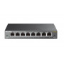 TP-Link TL-SG108E Gestito L2 Gigabit Ethernet (10/100/1000) Nero
