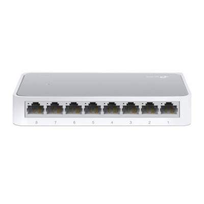 TP-Link TL-SF1008D Non gestito Fast Ethernet (10/100) Bianco