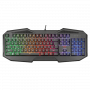 Trust GXT 830-RW Avonn tastiera Gaming USB Italiano Nero