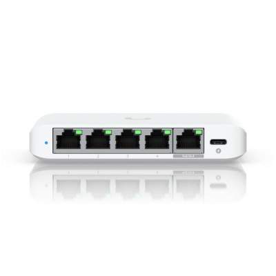SWITCH RETE 5 PORTE GIGABIT SWITCH MINI 100/1000/2500 POE (Ubiquiti)