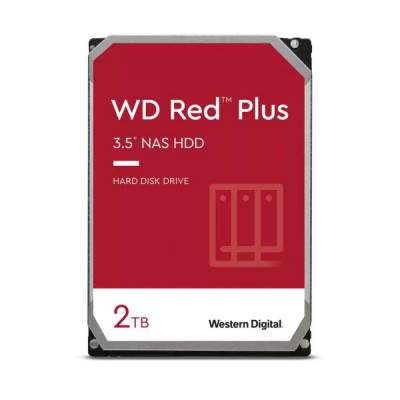 HARD DISK RED PLUS 2 TB NAS SATA 3 3.5 (WD20EFPX) (Western Digital)