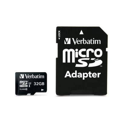 Verbatim Pro 32 GB MicroSDHC UHS Classe 10