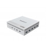 PC BAREBONE NUC NUCKY-2 INTEL QUAD CORE N100 RAM 8GB SSD 256GB WINDOWS 11 PRO BIANCO (NY290) (Yashi)