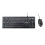 KIT EXCLUSIVE TASTIERA + MOUSE CON FILO - NERA (MY539) (Yashi)