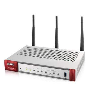 Zyxel USG20W-VPN-EU0101F router wireless Gigabit Ethernet Dual-band (2.4 GHz/5 GHz) Grigio, Rosso