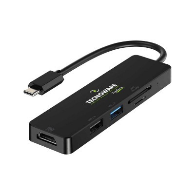 Hub 5 Porte Usb Type-C Fhub17693 5 In 1