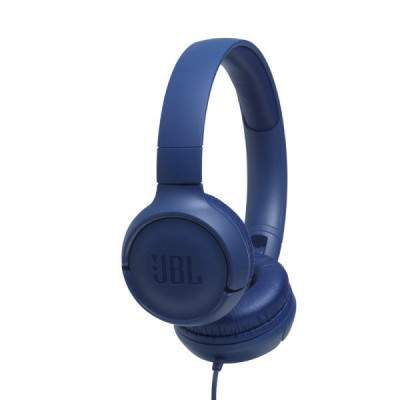 CUFFIE MICROFONO TUNE 500 CON CAVO - BLU (Jbl)