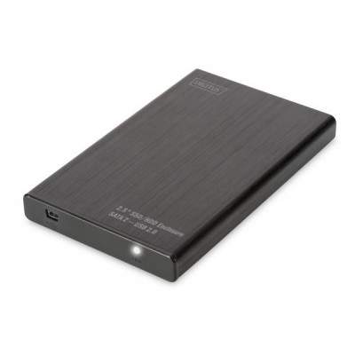 BOX ESTERNO PER HD 2,5" SATA USB 2.0 (DA71104) NERO (Digitus)