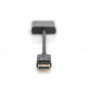 ADATTATORE CAVO DISPLAY PORT DP-VGA 15CM. (AK-340403-001-S) (Digitus)