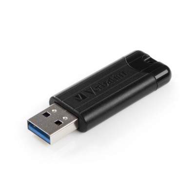 PEN DRIVE PINSTRIPE STORE'N'GO 32GB USB3.0 (49317) NERA (Verbatim)