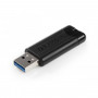 PEN DRIVE PINSTRIPE STORE'N'GO 32GB USB3.0 (49317) NERA (Verbatim)