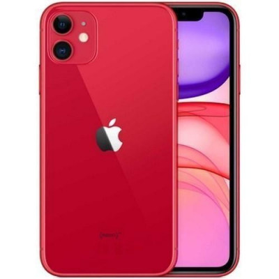 Smartphone Iphone 11 128Gb Rosso - Ricondizionato - Gar. 12 Mesi - Grado A