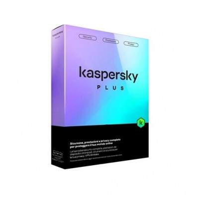 SOFTWARE BOX PLUS ANTIVIRUS FIREWALL 1 ANNO 3 DISPOSITIVI (KL1042T5CFS-ENV) (Kaspersky)