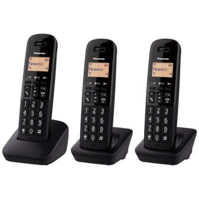TELEFONO CORDLESS KX-TGB613JTB TRIO NERO (Panasonic)