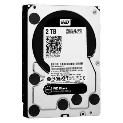 HARD DISK BLACK 2 TB SATA 3 3.5" (WD2003FZEX) (Western Digital)