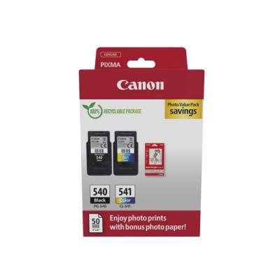 CARTUCCIA ORIGINALE MULTIPACK PG-540/CL-541 + CARTA FOTOGRAFICA (5225B013) (Canon)