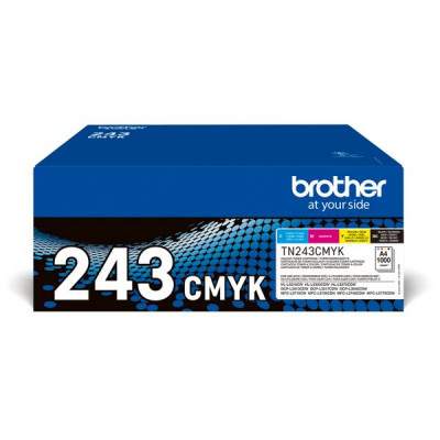TONER ORIGINALE TN-243CMYK MULTIPACK (NERO, CIANO, MAGENTA, GIALLO) (Brother)