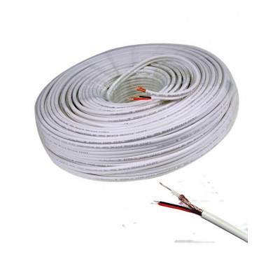 MATASSA CAVO RG59+DC 100 MT PVC BIANCO (CM-038) (Mach Power)