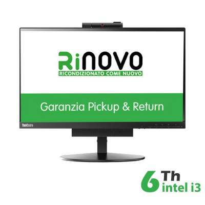 PC M710Q ALL IN ONE INTEL CORE I3-6X00 16GB 256GB SSD 22" WINDOWS 10 PRO - RICONDIZIONATO - GAR. 12 MESI (RN89432001) (Lenovo-r