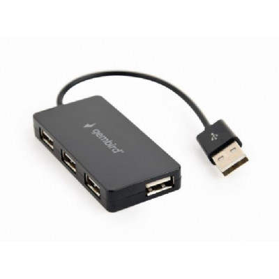 Hub 4 Porte Usb Nero (Uhb-U2P4-04)