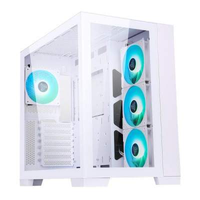 CASE GAMING DARK CAVE WHITE EDITION ITGCADCAGW - NO ALIMENTATORE - BIANCO (Itek)
