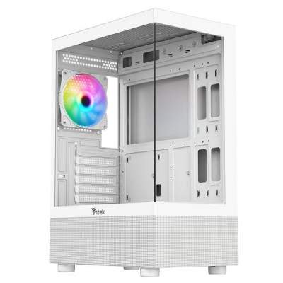 CASE GAMING TOWER SHOWBUI 33W - NO ALIMENTATORE - ARGB FAN - BIANCO (ITGCASB33W) (Itek)
