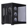 CASE GAMING DARK CAVE CURVED ITGCADCCB - NO ALIMENTATORE - DESIGN CURVO - NERO (Itek)