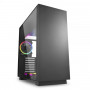 CASE GAMING PURE STEEL BLACK RGB ATX VETRO TEMPERATO - NERO - NO ALIMENTATORE (Sharkoon)