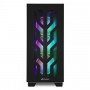 CASE GAMING CA300T SHARK BLACK ATX NERO RGB NO ALIMENTATORE (Sharkoon)