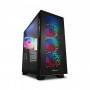 CASE GAMING ELITE SHARK CA300H BLACK RGB ATX NO ALIMENTATORE NERO (Sharkoon)