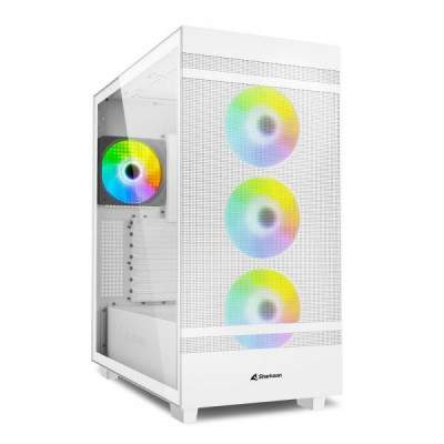 CASE GAMING REBEL C50 WHITE RGB ATX BIANCO NO ALIMENTATORE (Sharkoon)