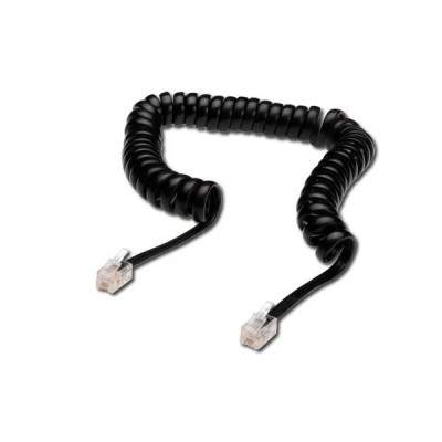 CAVO DI CONNESSIONE CORNETTA TELEFONICA 60CM (AK117002) (Digitus)