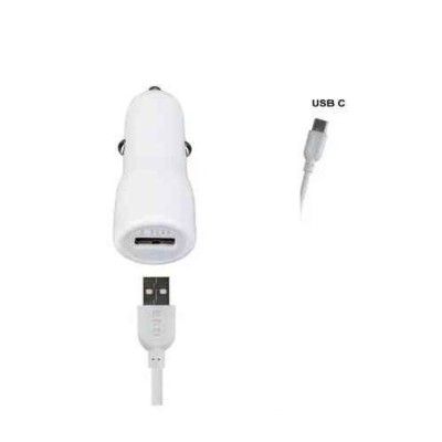 Caricatore Da Auto 2.4A Usb Per Type-C (Le-316)