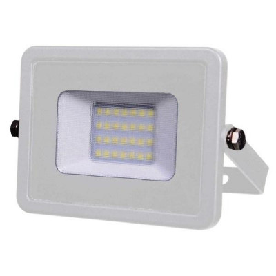 Lampada Led Faro 20W Proiettore Smd Samsung Chip Corpo Bianco 4000K (443)