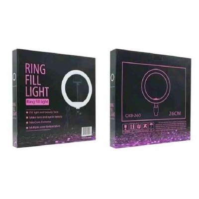 Anello Da Illuminazione Ring Fill Light 10" 26Cm Led (Cxb-260)