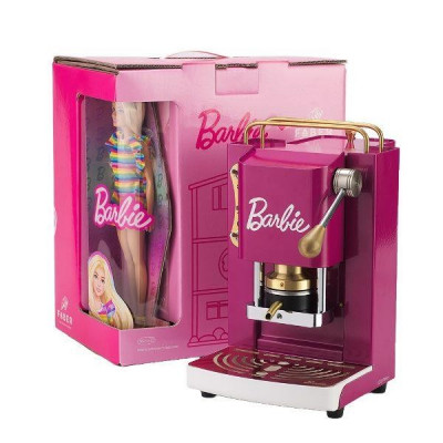 Macchina Da Caffe' A Cialde Mini Pro Deluxe Barbie Limited Edition (Brb04)