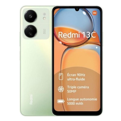Smartphone Redmi 13C 128Gb Clover Green Verde Dual Sim Oem