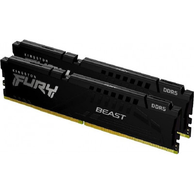 Memoria Ddr5 16 Gb Fury Beast Pc6000 Mhz Kit (2X8) (Kf560C40Bbk2-16)