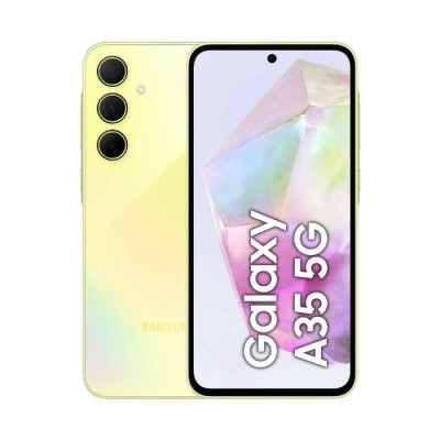 Smartphone Galaxy A35 256Gb 5G Awesome Lemon Giallo (Sm-A356Bzygeue)