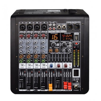 Mixer Glemm Mxp 06 Microfonico Per Dj