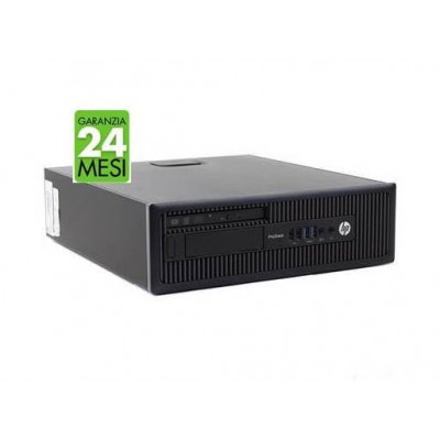 Pc Hp Pro 600 G1 Sff Intel Core I5-4570 8Gb 240Gb Ssd Windows 10 Pro - Ricondizionato - Gar. 24 Mesi