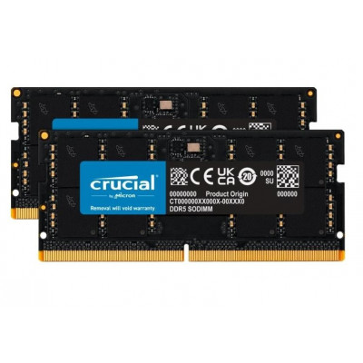 Memoria So-Ddr5 64 Gb Pc4800 (2X32) (Ct2K32G48C40S5)